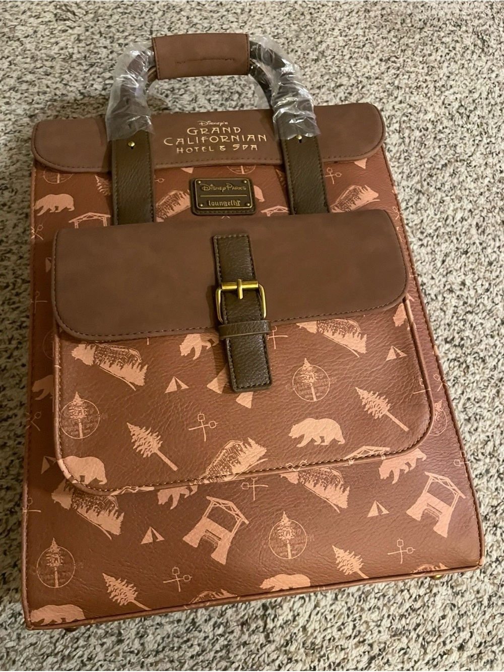 Disneyland DLR Disney’s Grand Californian Hotel Resort & Spa Loungefly Backpack